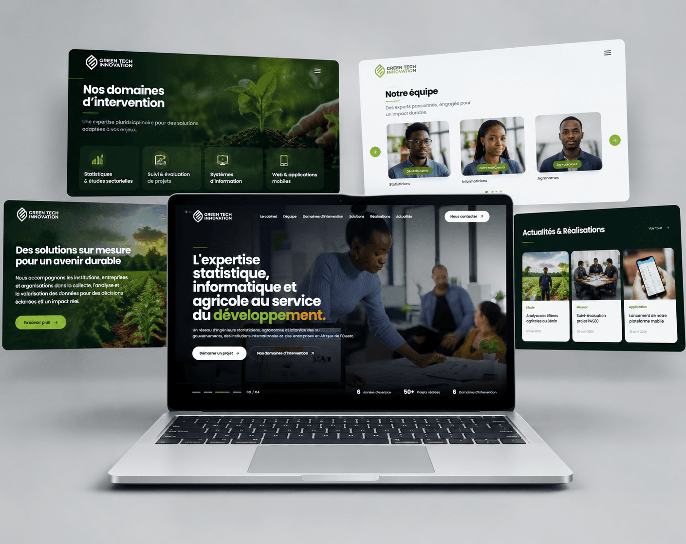 Green Tech Innovation — Site vitrine officiel
